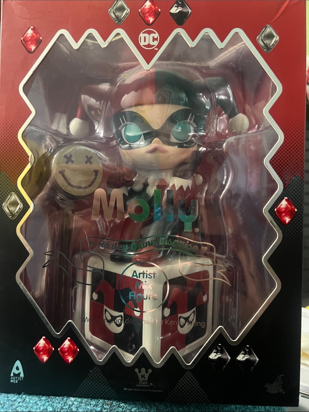 Artist Mix Molly and Kenny Wong Harley Quinn collectable